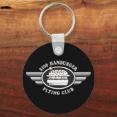 100 dollar hamburger - Flying Club Sleutelhanger (Voorkant)