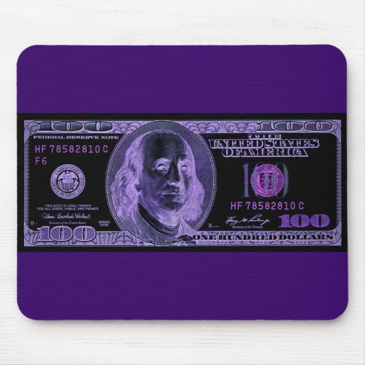 100 dollar muismat (Voorkant)