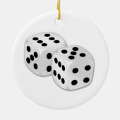 100 Dollar Poker Chip Ornament (Achterkant)