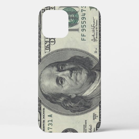 100 dollarbiljet Case-Mate iPhone case (Achterkant)