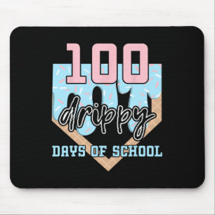 100 Drippy-dagen op school verkopen ijs 100e dag Muismat