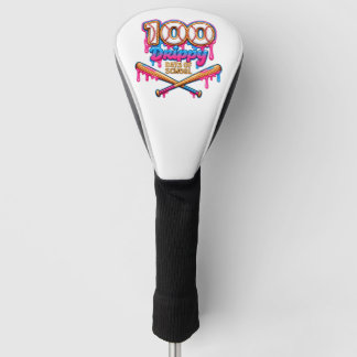 100 druppelige dagen op school honkbal jongens peu golfheadcover