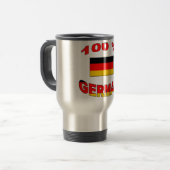 100% Duits Reisbeker (Voorkant links)