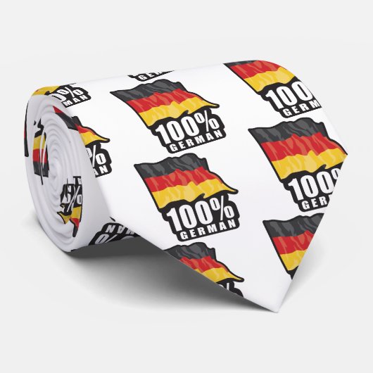 100% Duits Stropdas (Opgerold)