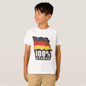 100% Duits T-shirt (Voorkant volledig)