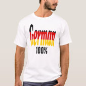 100% Duits T-shirt (Voorkant)