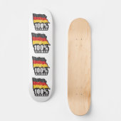 100% Duitse golvende vlag ontwerp Skateboard (Voorkant)