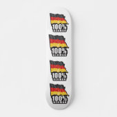 100% Duitse golvende vlag ontwerp Skateboard (Voorkant)