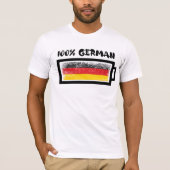 100 % Duitse vlag T-shirt (Voorkant)