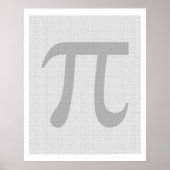 100 duizend stuks Pi Poster (Voorkant)