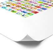100 Dwaze Gezichten: Poster (Hoek)