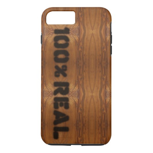 100% Echte Houtkorrel Case-Mate iPhone Case (Achterkant)
