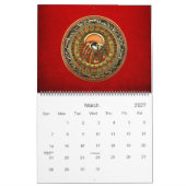 [100] Egyptische Sun God Ra Kalender (Mar 2027)