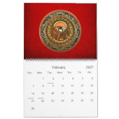 [100] Egyptische Sun God Ra Kalender (Feb 2027)