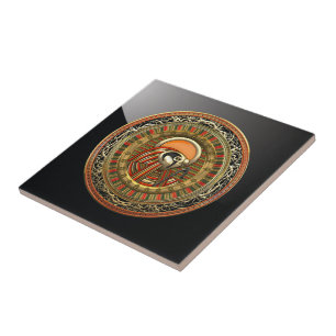 [100] Egyptische Sun God Ra Tegeltje