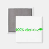100% elektrisch voertuig magneet (Voorkant / Achterkant)