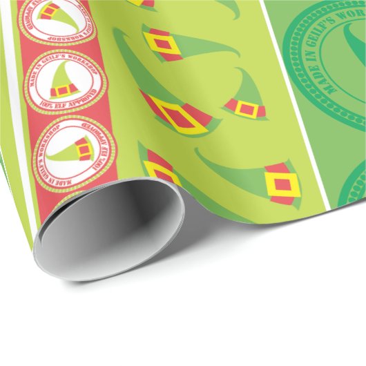 100% Elf goedgekeurd Cadeaupapier (Rol Hoek)