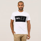100% elf t-shirt (Voorkant volledig)