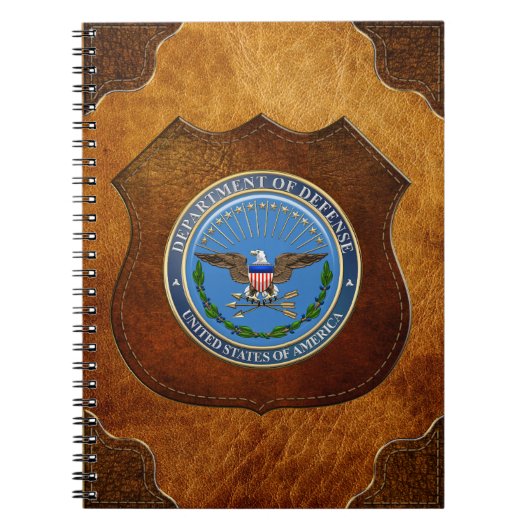 [100] Emblem van het Amerikaanse ministerie van De Notitieboek (Voorkant)