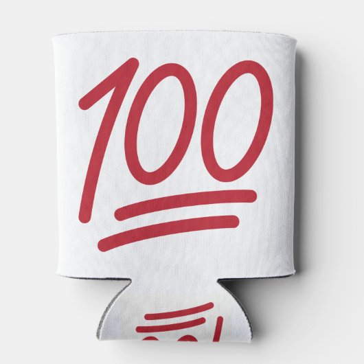 100 Emoji Ontworpen Blikjeskoeler (Achterkant)