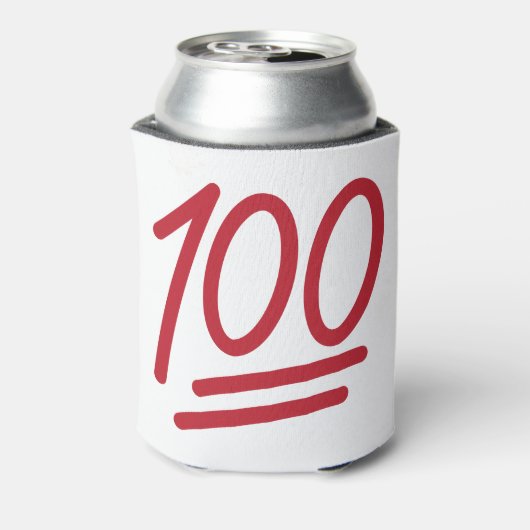 100 Emoji Ontworpen Blikjeskoeler (Blikje Achterkant)