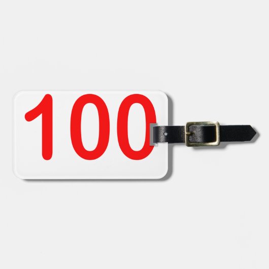100 emoji shirt 100 houdt het 100 emoji '.png bagagelabel (Voorkant horizontaal)