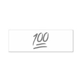 100 - Emoji Zelfinktende Stempel (Design)