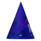 100 en geweldige Elegant Royal Blue Birthday Feesthoedjes (Links)