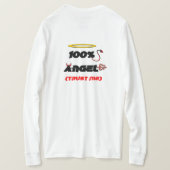 100% Engel (Vertrouw Me) T-Shirt (Design achterkant)