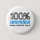 100% Entrepreneur™ Button (Voorkant)