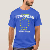 100 % Europese Made in Litouwen T Shirt (Voorkant)