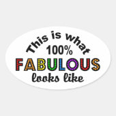 100% FANTASTISCHE stickers (Voorkant)