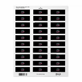 100 Flamazing Days of School | Funny Flamingo Etiket (Full Sheet)