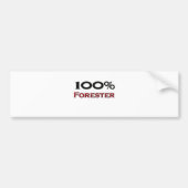 100 % Forester Bumpersticker (Voorkant)