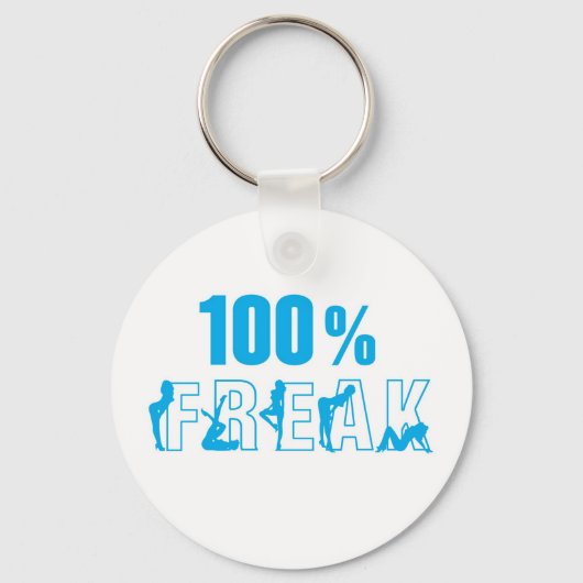100% Freak Sleutelhanger (Voorkant)