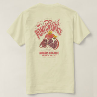 "100% Fresh Pomegranate" – Organic Fruit Lover Tee T-shirt