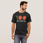 100 Fruity School Days Watermelon Tropical Fruit M T-shirt (Voorkant volledig)