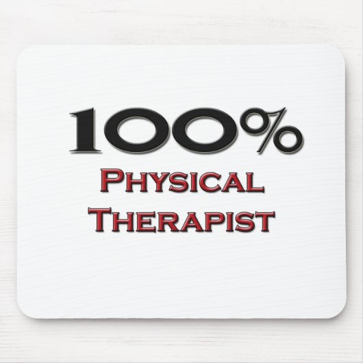 100 % fysieke therapist muismat (Voorkant)