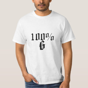 100% G T-SHIRT