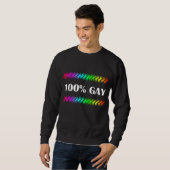 100% Gay Trui (Voorkant volledig)