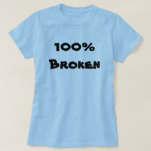 100% gebroken blauw