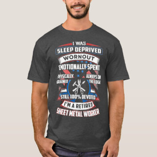 100 Gedestemd metaalbewerker voor het vellen van n T-shirt