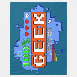 100% Geek Fleece Deken