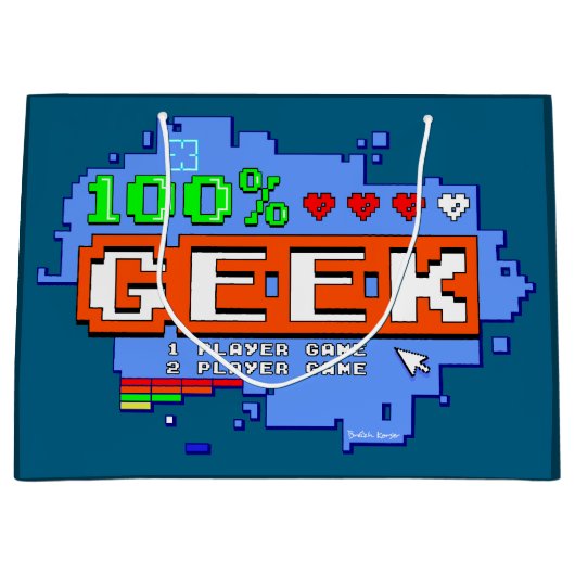 100% Geek Groot Cadeauzakje (Voorkant)