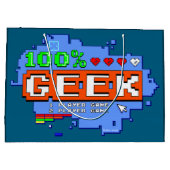 100% Geek Groot Cadeauzakje (Achterkant)