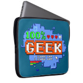 100% Geek Laptop Sleeve (Voorkant Rechts)