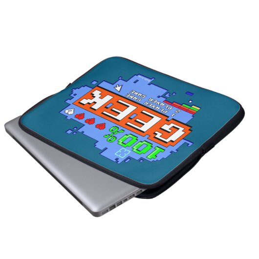 100% Geek Laptop Sleeve (Voorkant onderkant)