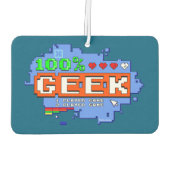 100% Geek Luchtverfrisser (Achterkant)