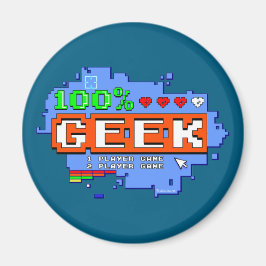 100% Geek Magneet