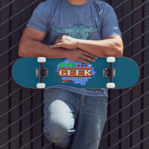 100% Geek Persoonlijk Skateboard